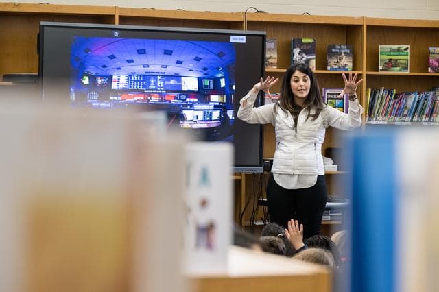 NASA image: Diana Trujillo at Rolling Terrace E.S.