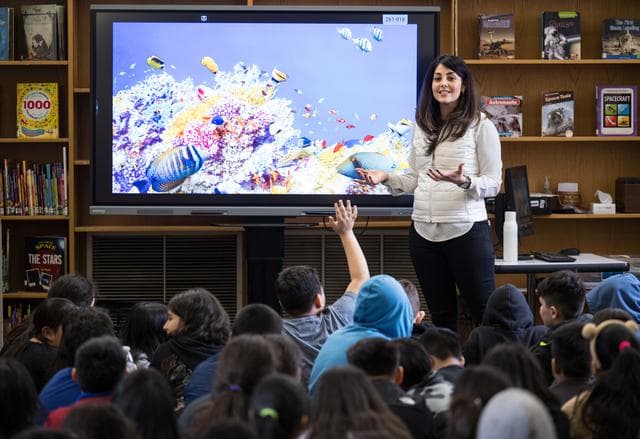 NASA image: Diana Trujillo at Rolling Terrace E.S.