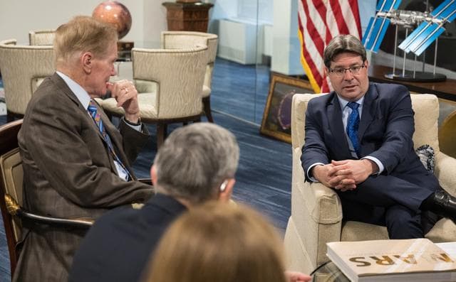 NASA image: NASA Leadership Meets with Delegation from Israel