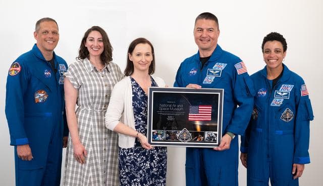 NASA image: NASA’s SpaceX Crew-4 at NASM