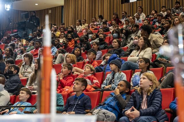 NASA image: NASA’s Crew-4 Q&A With Students at Martin Luther King Jr Memor