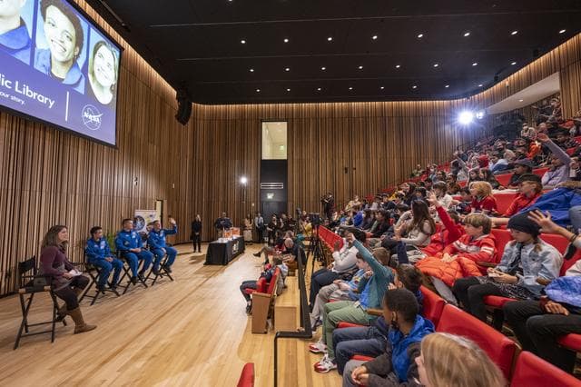 NASA image: NASA’s Crew-4 Q&A With Students at Martin Luther King Jr Memor