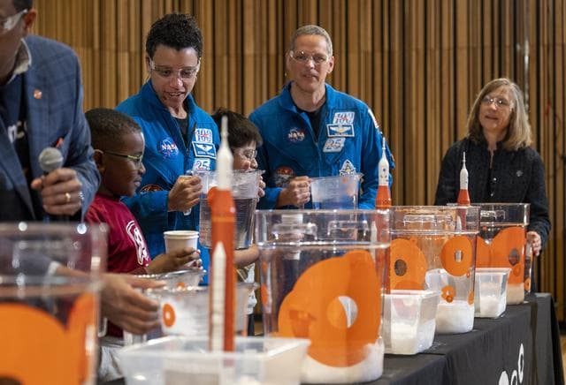 NASA image: NASA’s Crew-4 Q&A With Students at Martin Luther King Jr Memor