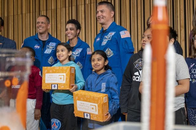 NASA image: NASA’s Crew-4 Q&A With Students at Martin Luther King Jr Memor