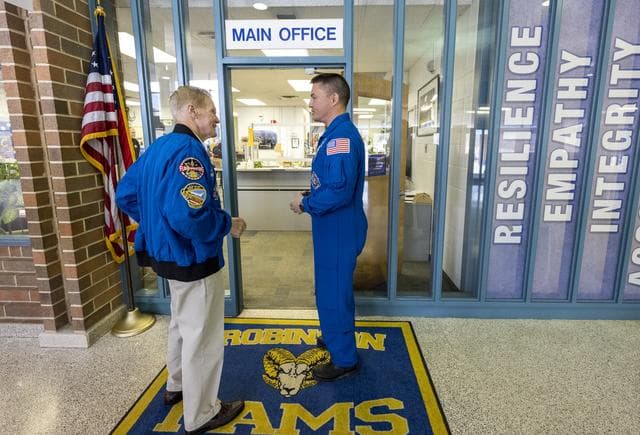 NASA image: NASA’s Crew-4 STEM Event at James W. Robinson Secondary School