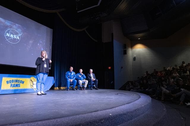 NASA image: NASA’s Crew-4 STEM Event at James W. Robinson Secondary School
