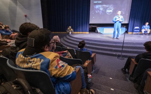 NASA image: NASA’s Crew-4 STEM Event at James W. Robinson Secondary School