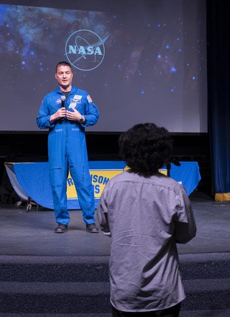 NASA image: NASA’s Crew-4 STEM Event at James W. Robinson Secondary School