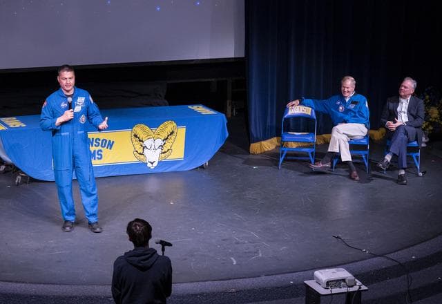 NASA image: NASA’s Crew-4 STEM Event at James W. Robinson Secondary School