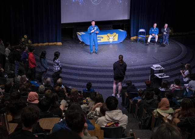 NASA image: NASA’s Crew-4 STEM Event at James W. Robinson Secondary School