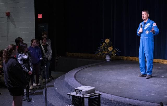 NASA image: NASA’s Crew-4 STEM Event at James W. Robinson Secondary School