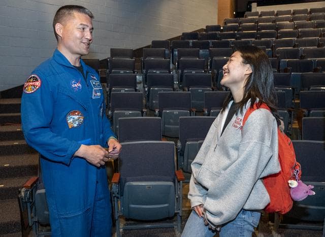 NASA image: NASA’s Crew-4 STEM Event at James W. Robinson Secondary School