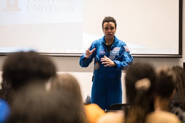 NASA image: Astronaut Jessica Watkins at Howard University