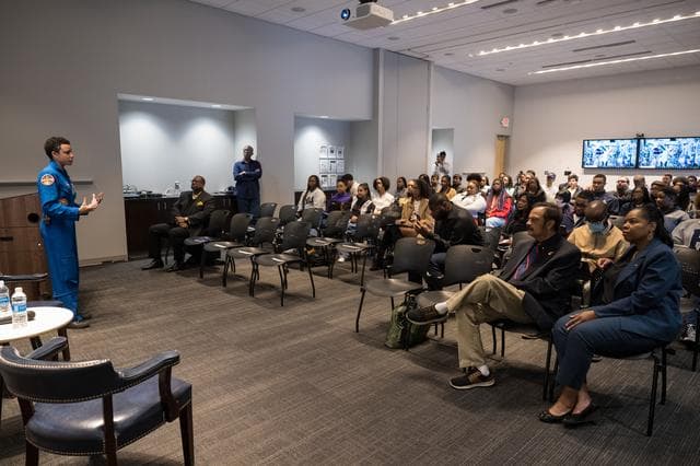 NASA image: Astronaut Jessica Watkins at Howard University
