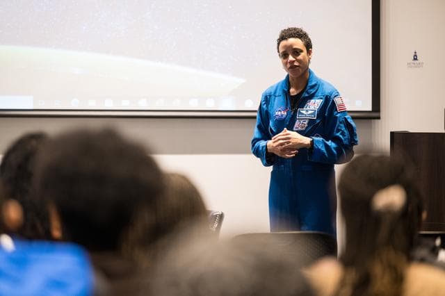 NASA image: Astronaut Jessica Watkins at Howard University