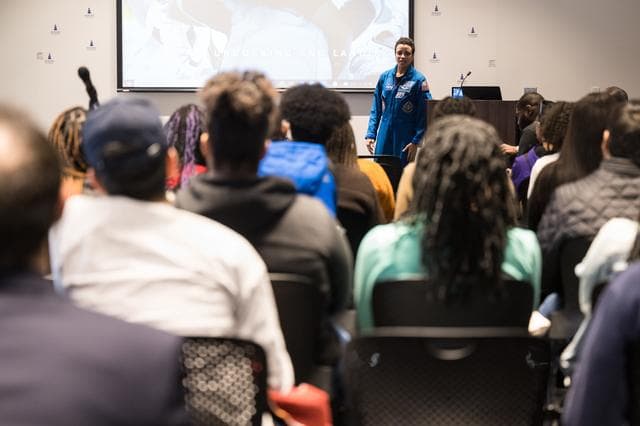 NASA image: Astronaut Jessica Watkins at Howard University