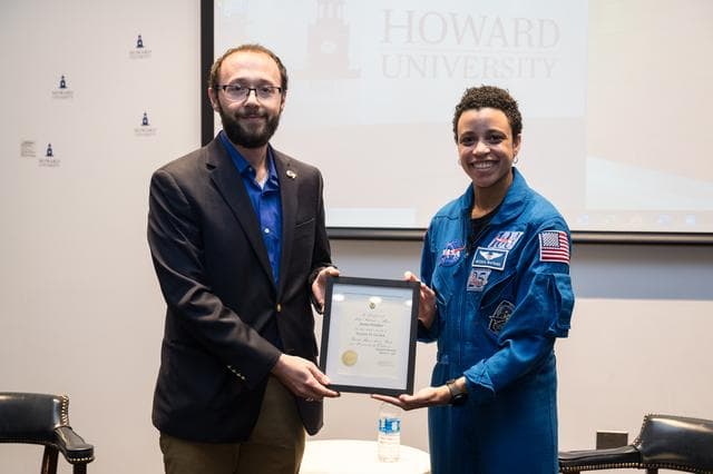 NASA image: Astronaut Jessica Watkins at Howard University