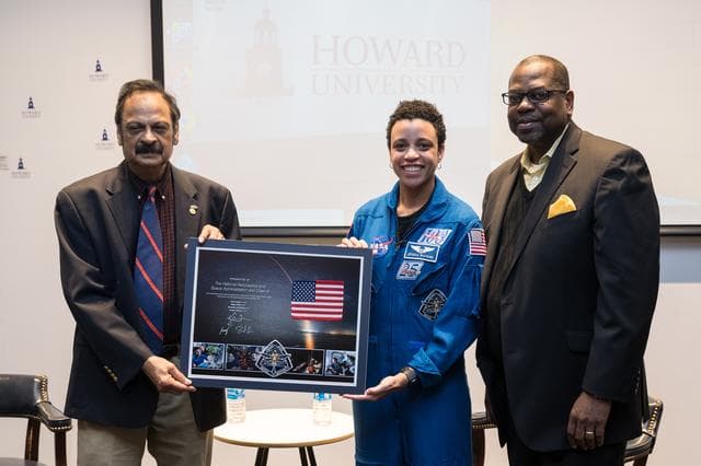 NASA image: Astronaut Jessica Watkins at Howard University