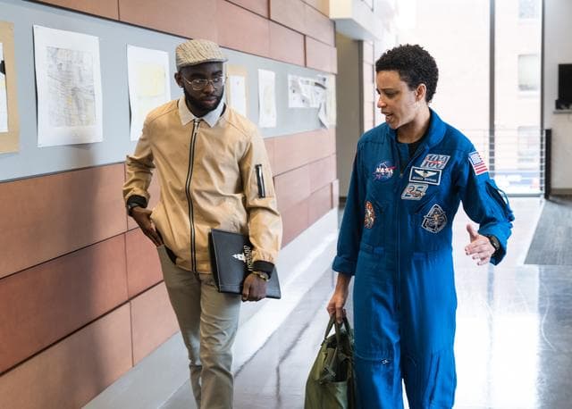 NASA image: Astronaut Jessica Watkins at Howard University