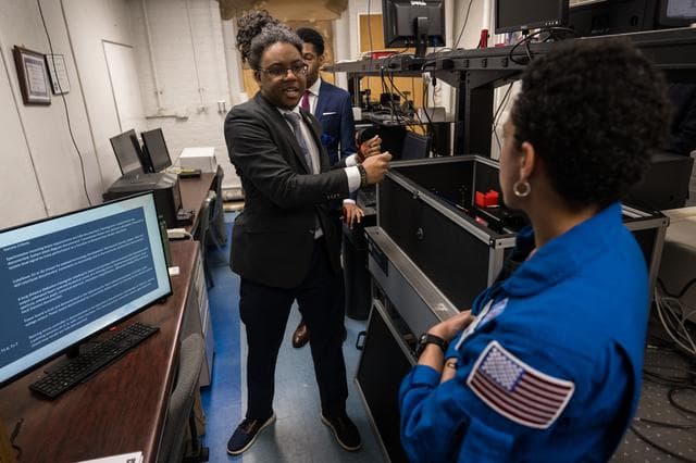 NASA image: Astronaut Jessica Watkins at Howard University