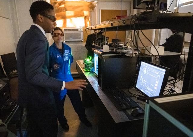 NASA image: Astronaut Jessica Watkins at Howard University