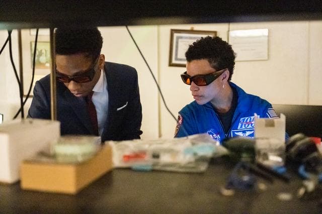 NASA image: Astronaut Jessica Watkins at Howard University