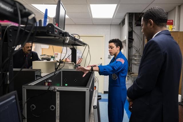 NASA image: Astronaut Jessica Watkins at Howard University