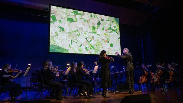 NASA image: Our Blue Planet Concert at the Kennedy Center