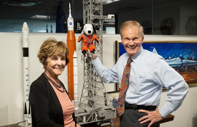 NASA image: NASA Administrator Meets with Jeannie Schulz