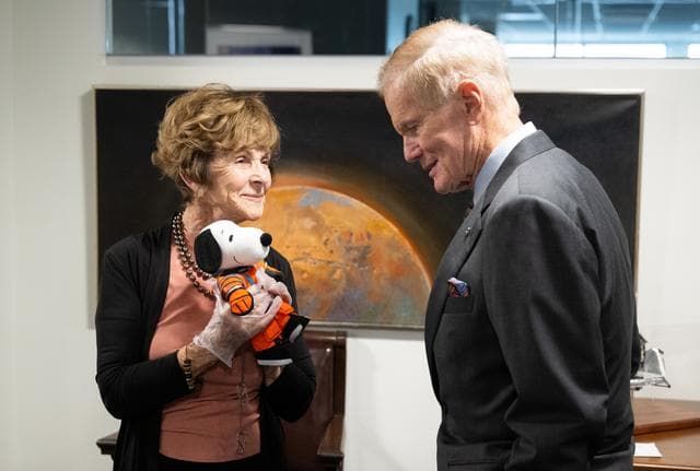 NASA image: NASA Administrator Meets with Jeannie Schulz