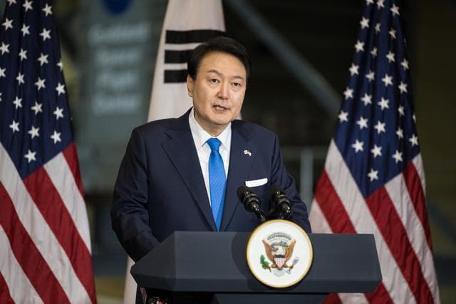 NASA image: Vice President Harris and President Yoon at GSFC