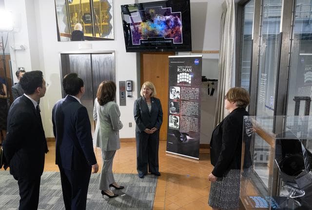 NASA image: Vice President Harris and President Yoon at GSFC