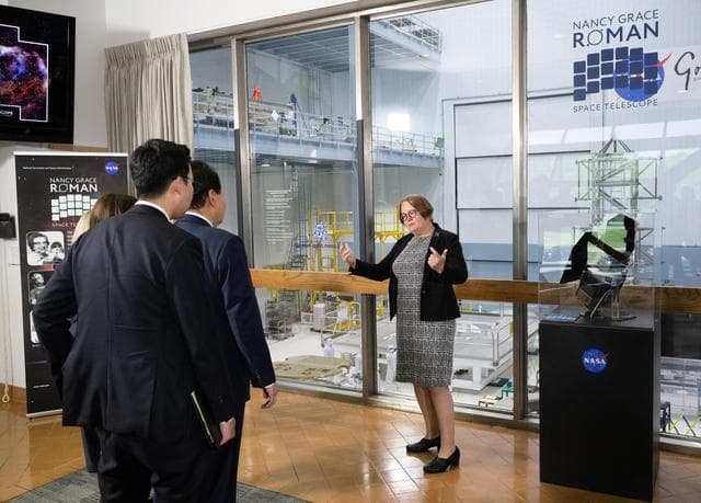NASA image: Vice President Harris and President Yoon at GSFC