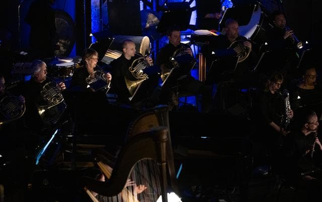 NASA image: National Philharmonic Performs Cosmic Cycles: A Space Symphony