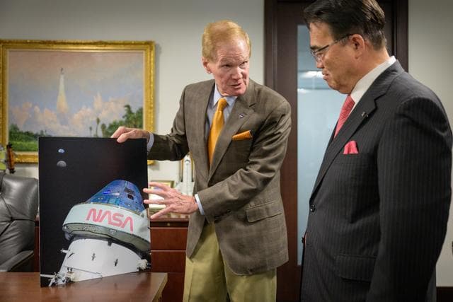 NASA image: Administrator Meets with Aichi Prefecture Governor Ohmura