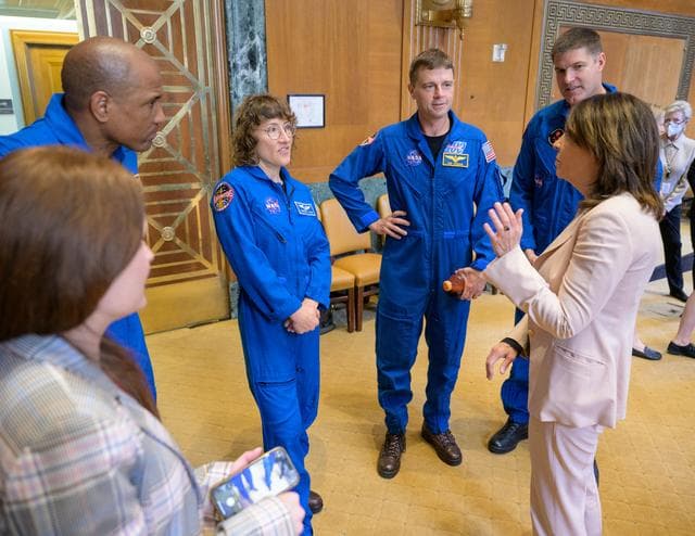 NASA image: Artemis II Crew Senate Meet and Greet