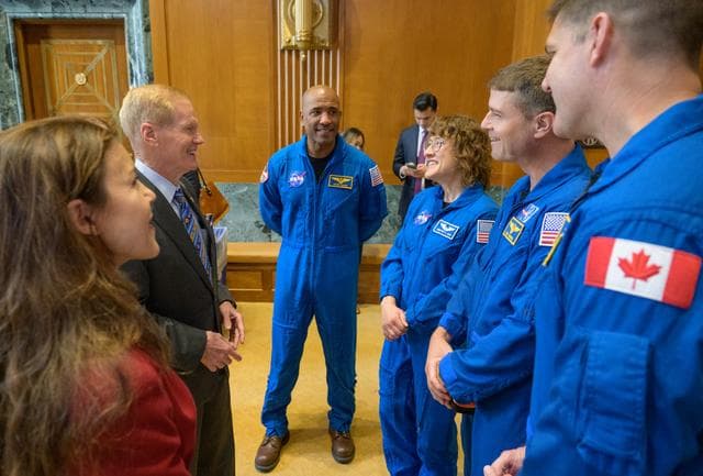 NASA image: Artemis II Crew Senate Meet and Greet