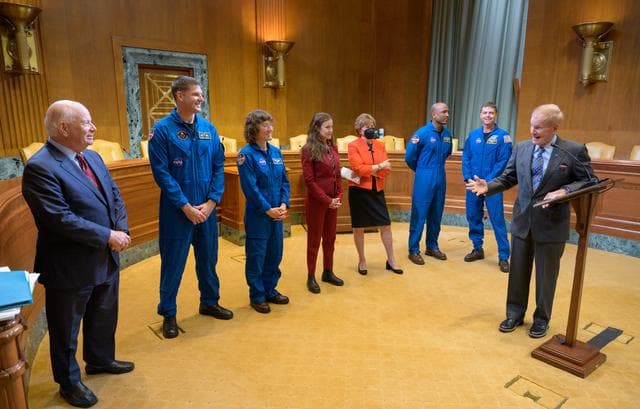 NASA image: Artemis II Crew Senate Meet and Greet