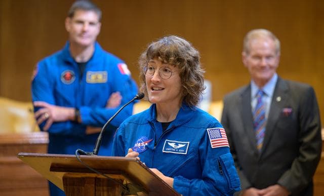 NASA image: Artemis II Crew Senate Meet and Greet