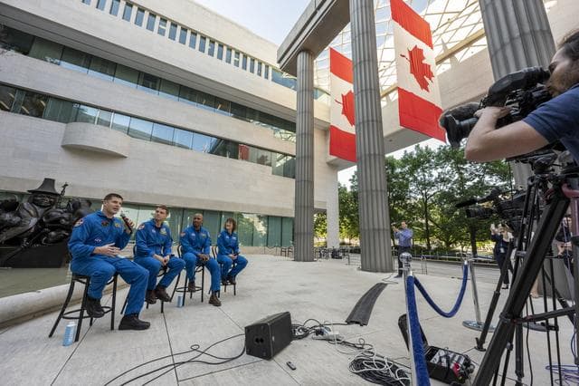 NASA image: Artemis II Crew Canadian Embassy Reception