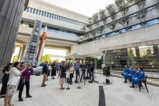 NASA image: Artemis II Crew Canadian Embassy Reception