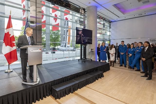 NASA image: Artemis II Crew Canadian Embassy Reception