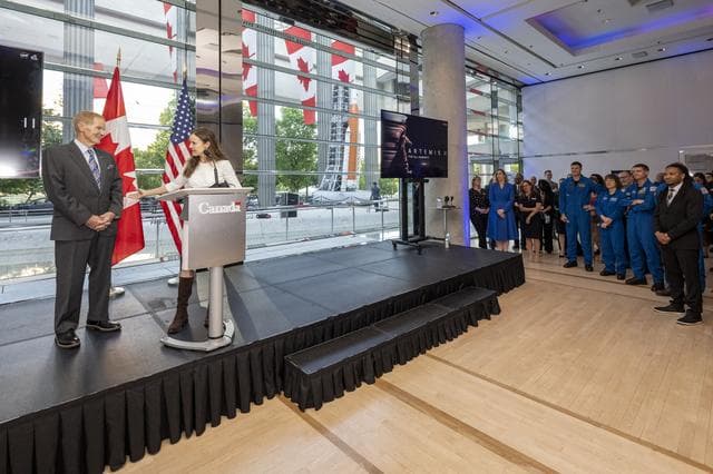 NASA image: Artemis II Crew Canadian Embassy Reception