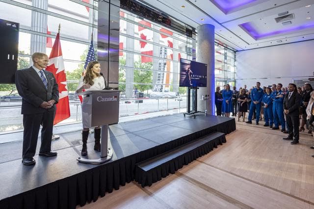 NASA image: Artemis II Crew Canadian Embassy Reception
