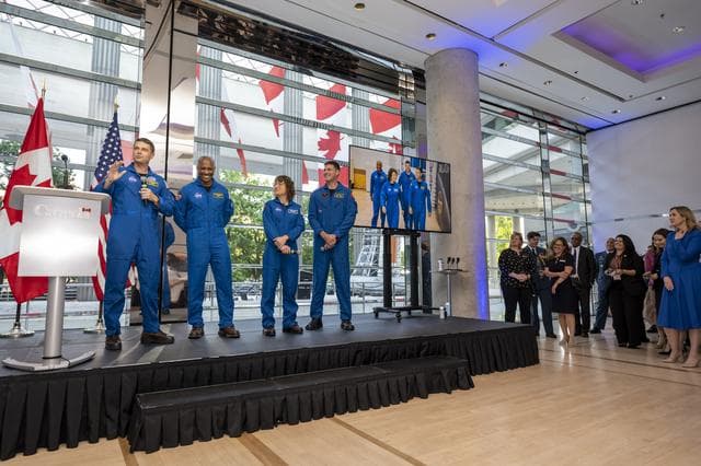 NASA image: Artemis II Crew Canadian Embassy Reception
