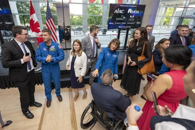 NASA image: Artemis II Crew Canadian Embassy Reception