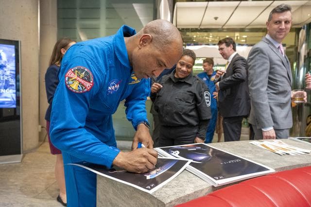NASA image: Artemis II Crew Canadian Embassy Reception