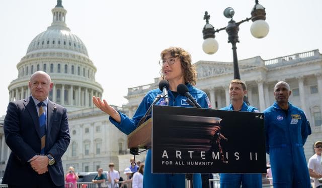 NASA image: Artemis II Crew Media Availability