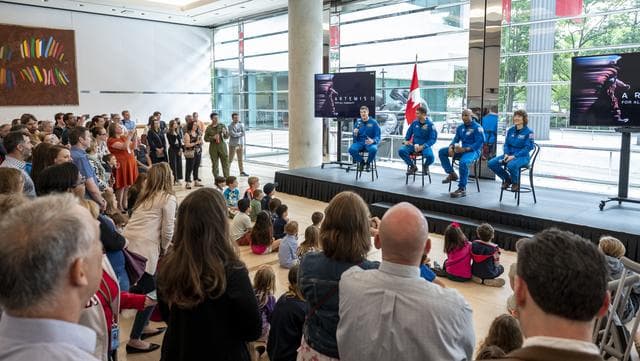NASA image: Artemis II Crew Canadian Embassy Workforce Event