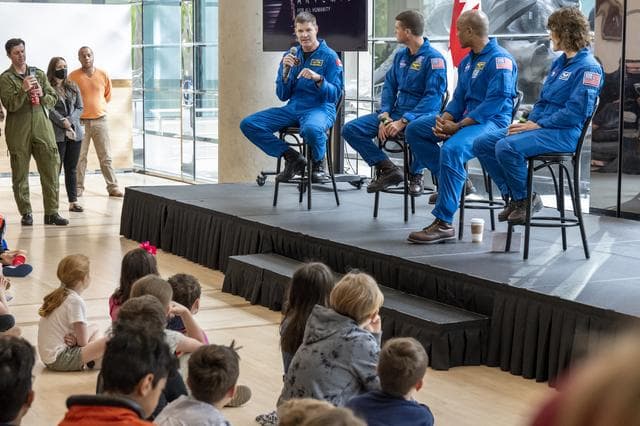 NASA image: Artemis II Crew Canadian Embassy Workforce Event